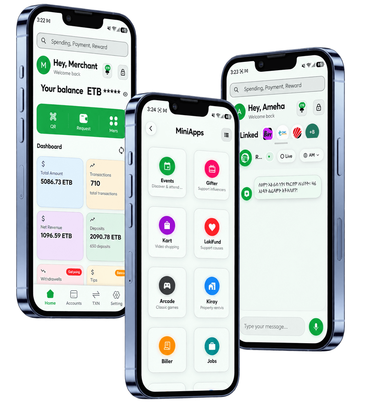 LakiPay growth dashboard